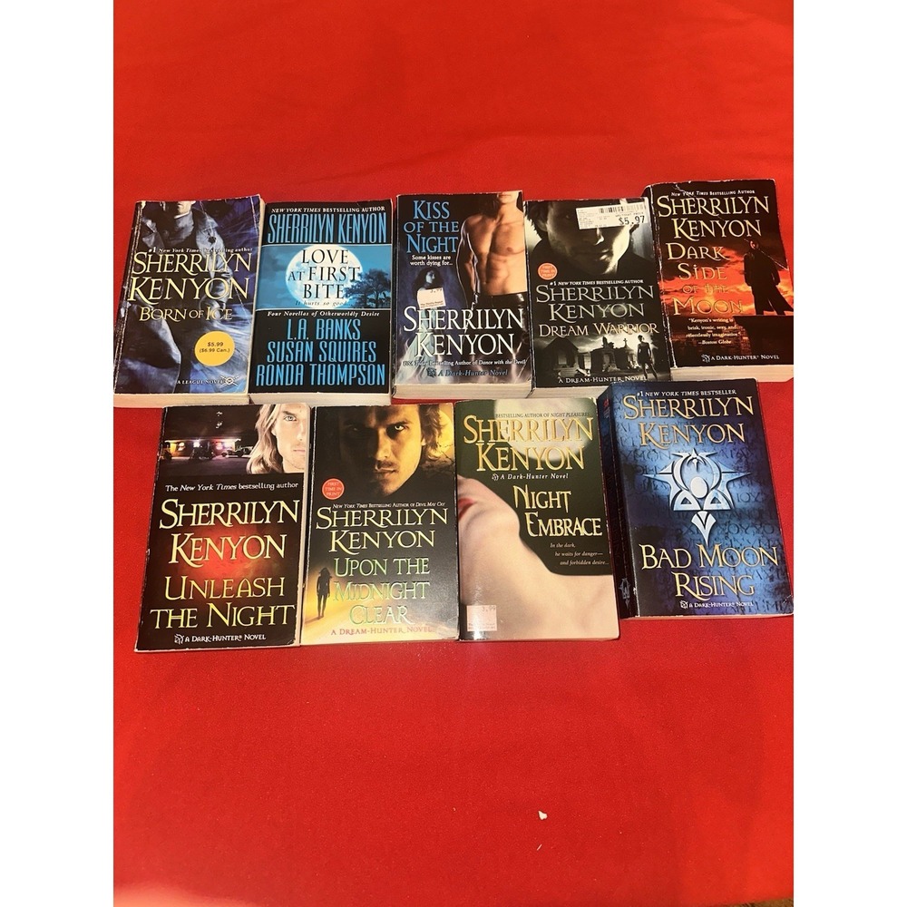 Sherrilyn Kenyon Novels 9 Paperbacks